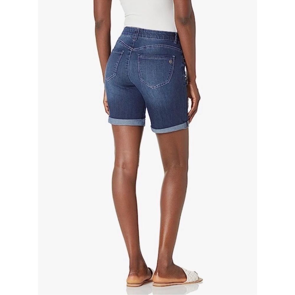 Democracy Absolution Indigo Denim Jean Shorts Size 4 - Picture 2 of 10